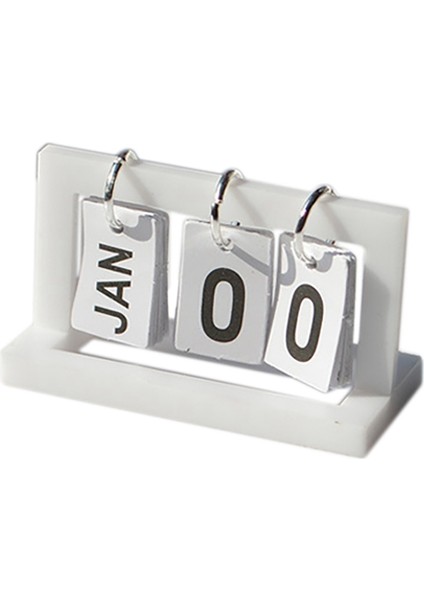 OB11 Mobilya Mini Takvim Modeli, Beyaz (Yurt Dışından)