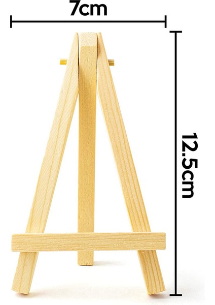 100 Adet Mini 5 Inç Ahşap Şövale. Kartvizitler,fotoğrafları Göster (Yurt Dışından) fiyatları