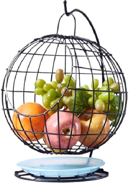 Hafif Lüks Zarif Meyve Sepeti Oturma Odası Masa Ev Dekorasyon Modern Minimalist Meyve Tabağı Saklama Sepetleri A (Yurt Dışından)