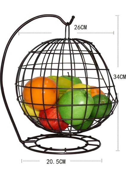 Hafif Lüks Zarif Meyve Sepeti Oturma Odası Masa Ev Dekorasyon Modern Minimalist Meyve Tabağı Saklama Sepetleri A (Yurt Dışından) fırsatları