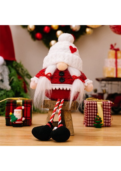 Yüzü Olmayan Gnome Peluş Bebek Santa Gnome Rudolph Bebek Kolye Hediye A (Yurt Dışından) fiyatları