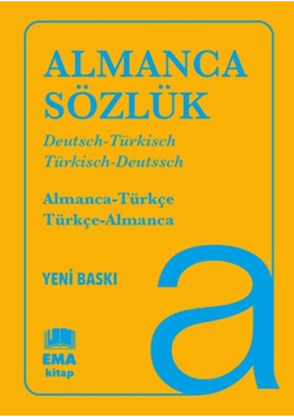 TSM Store Almanca Sözlük - Almanca-Türkçe /türkçe-Almanca