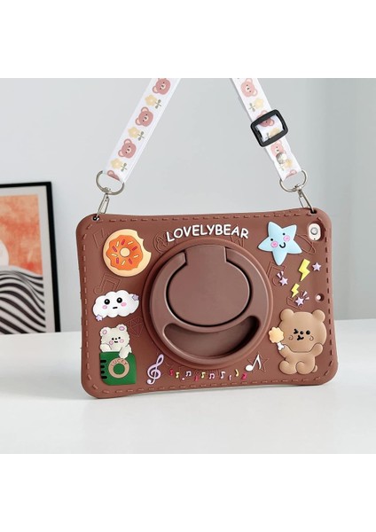 Galaxy Tab A8 X200 X205 10.5 Inç Çocuklar İçin Karikatürlü Çizgi Karakterli Standlı Kılıf modelleri