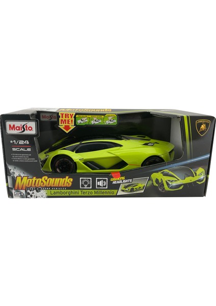 Maisto Tech Maisto Lamborghini Terzo Millennio Işıklı ve Sesli Model Araba 81729