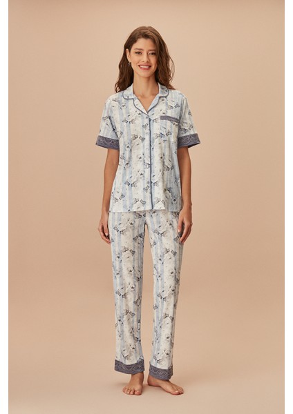 Almira Maskülen Pijama Takımı