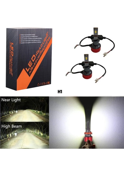 Peugeot 206 Hb 2008 H1 Sis Far Ampulü Csp LED Xenon Beyaz Renk