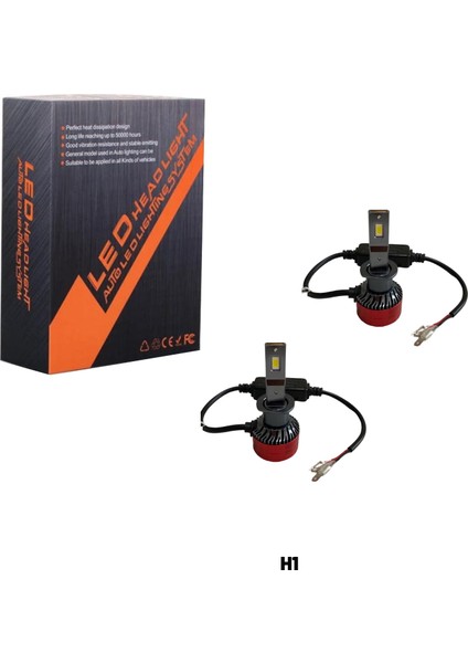 Peugeot 206 Hb 2008 H1 Sis Far Ampulü Csp LED Xenon Beyaz Renk