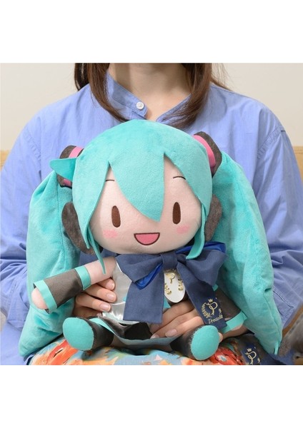 Hatsune Miku Bebek Çevreleyen Yastık Peluş Oyuncaklar (Yurt Dışından)