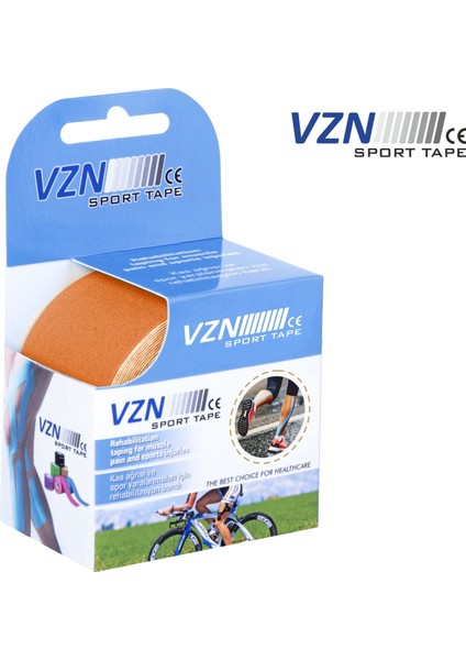 EC Shop Vzn Tape   Vzn   Tape   Bandı 5 cm x 5 M Turuncu Vzn