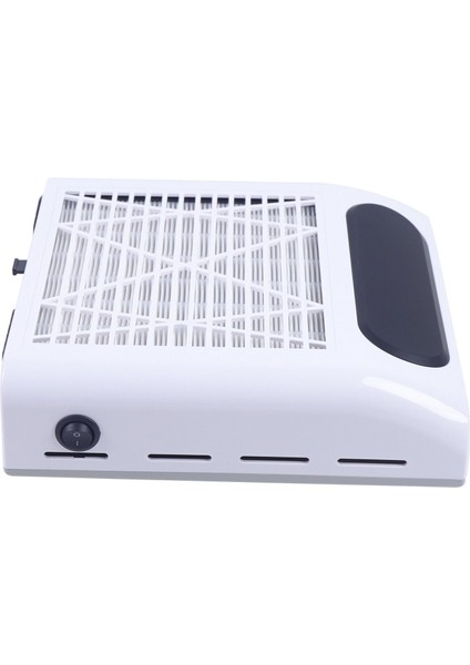 Tırnak Tozu Toplayıcı, 80W Tırnak Süpürgesi Toz Toplayıcı (Beyaz) (Yurt Dışından)