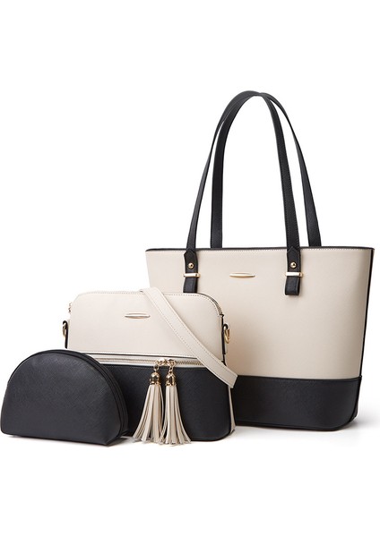 Kadınlar Için 3 Parça Set Omuz Çantaları, Kadınlar Için Çantalar Omuz Çantaları Tote Satchel (Yurt Dışından)