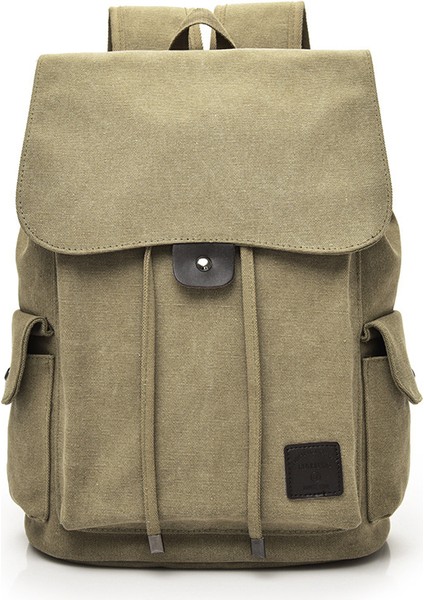 Moda Trendi Sırt Çantası Rahat Kanvas Seyahat Çantası Öğrenci Okul Çantası (Yurt Dışından)