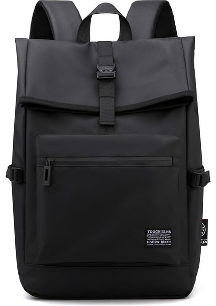 Yeni Basit Sırt Çantası Erkek Eğlence Seyahat Çantası Bilgisayar Sırt Çantası (Yurt Dışından)