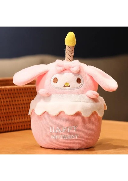 Sanrio My Melody Cinnamoroll Müzikli Peluş Oyuncak Kız Doğum Günü Hediyesi 20 cm