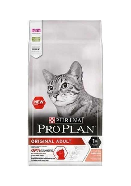 Somonlu ve Pirinçli Yetişkin Kedi Maması 3 Kg