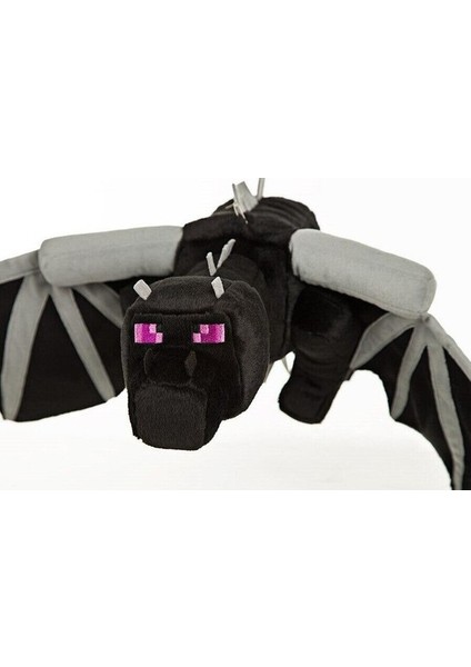 Jıayı 60CM Minecraft Shadow Dragon Gölge Ejderha Peluş Oyuncak (Yurt Dışından)