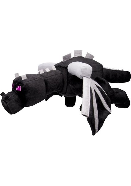 Jıayı 60CM Minecraft Shadow Dragon Gölge Ejderha Peluş Oyuncak (Yurt Dışından)