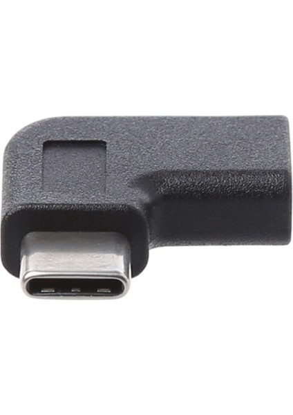 Dik Açılı USB 3.1 Tip C Erkek - Dişi Usb-C Dönüştürücü Adaptör (Yurt Dışından)
