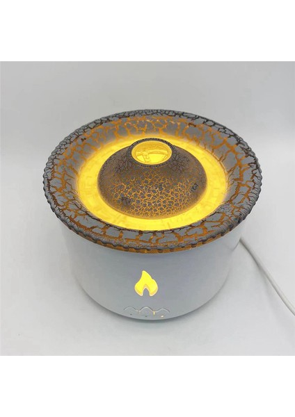 3D Alev Difüzörü 350ML Nemlendirici Abd Tak (Yurt Dışından)