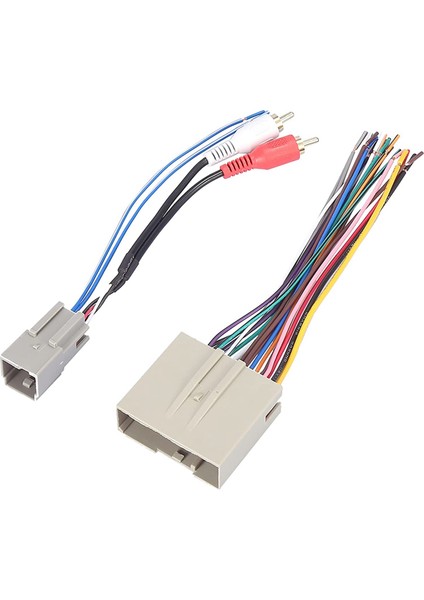 5521-11 04-07 Için Araç Stereo CD Çalar Kablo Demeti Seti (Yurt Dışından)