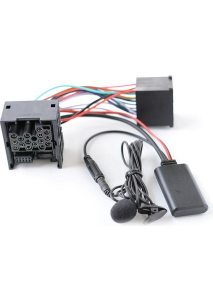 10PIN Stereo Bluetooth Aux Adaptörü Araba Stereo Medya Jakı E46 Için Uyumlu (Yurt Dışından)