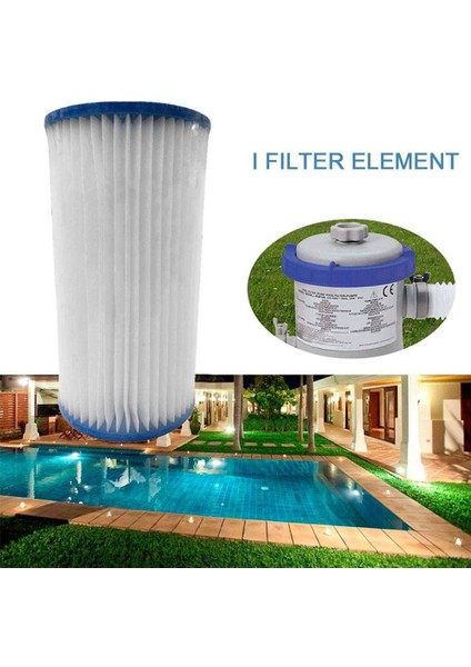 4pcs Tip A/c Yüzme Havuzu Filtre Elemanları Için Uygun (Yurt Dışından)
