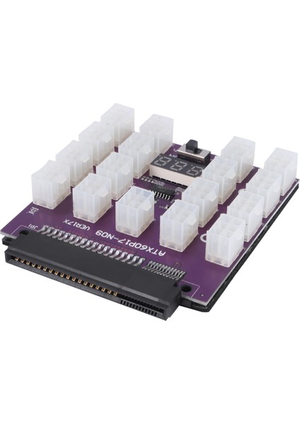 Btc Madenciliği Için Atx 17 x 6pin Breakout Board Dönüştürücü 12V (Yurt Dışından)