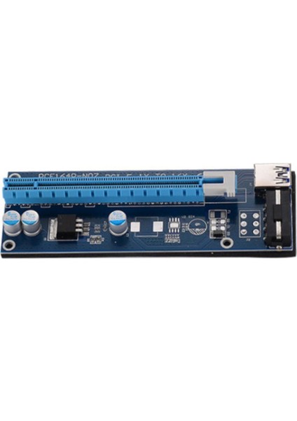 PCI-E1X - 16X Uzatma Kablosu Pcie 4pin Usb3.0 Adaptör Kartı Madencilik Için Sata Güç Kablosu (Yurt Dışından)