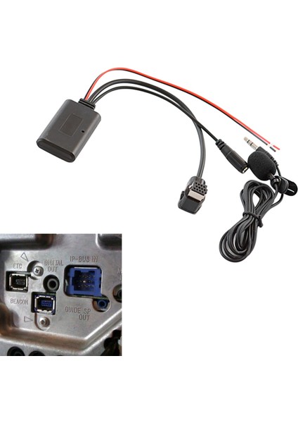 Pioneer Radyo Ip-Bus P99 Için 3x Araç Bluetooth 5.0 Aux Kablo Adaptörü (Yurt Dışından)