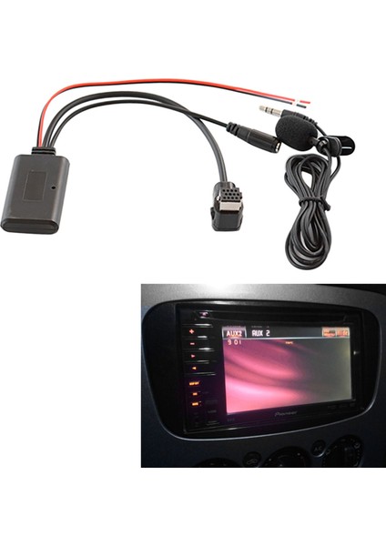 Pioneer Radyo Ip-Bus P99 Için 3x Araç Bluetooth 5.0 Aux Kablo Adaptörü (Yurt Dışından)