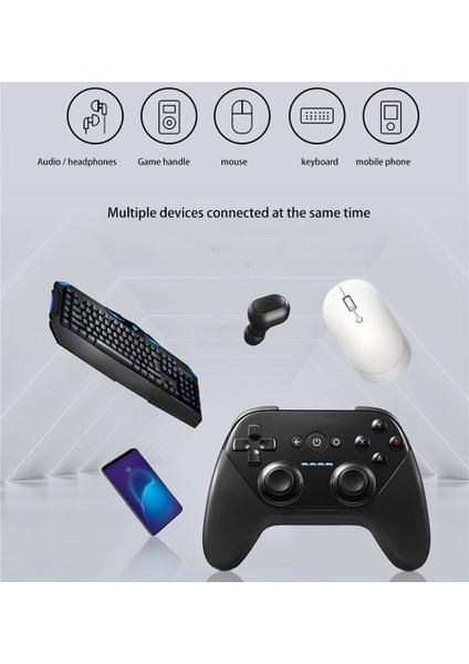 USB Bluetooth 5.0 Adaptör Alıcısı 5.0 Bluetooth Dongle Adaptörü Pc Laptop Için Bt Verici (Yurt Dışından)