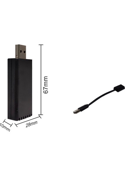 Radyo Desteğini Çıkarmadan USB Fişli Araç Stereosu Için Kablosuz Carplay Adaptörü 5g (Yurt Dışından)
