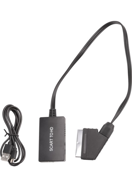 Scart'tan Dönüştürücüye Kablolu Hd Adaptör 720P 1080P (Yurt Dışından) fırsatları