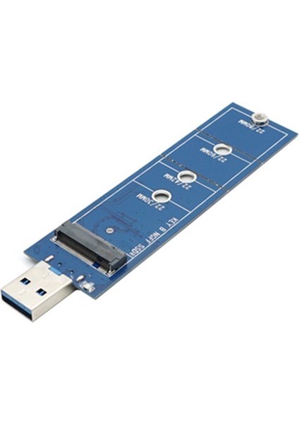 SSD M2 - USB Adaptörü M.2 - USB Adaptörü B Tuşu M.2 Sata Protokolü (Yurt Dışından)