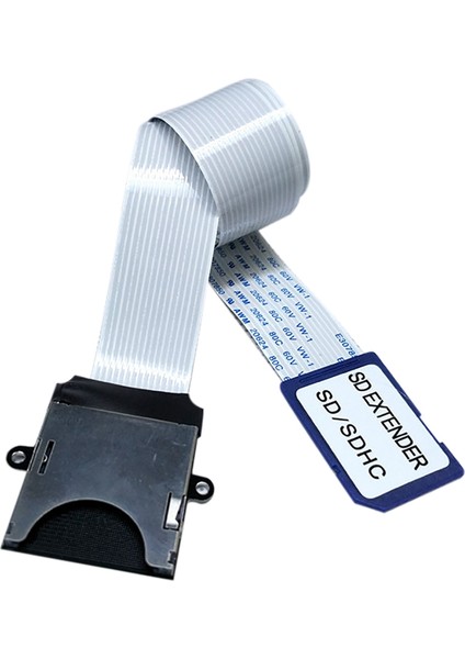 Sd'den Sd Kart Uzatma Kablosu Kart Okuma Adaptörü Esnek Genişletici Micro-Sd'den Sd/sdhc/sdxc'ye Hafıza Kartı Genişletici Bağlayıcı (Yurt Dışından)