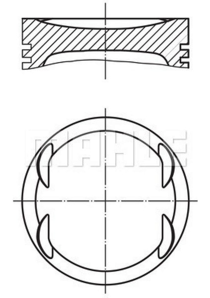 Piston Segman 0.50MM 85.50MM Bmw M44 B19 E36 318 Ti-Is 1.9i 95 98 18051