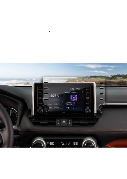 Toyota Hilux 8 Inç Multimedya Ekran Koruyucu Şeffaf Nano fırsatları