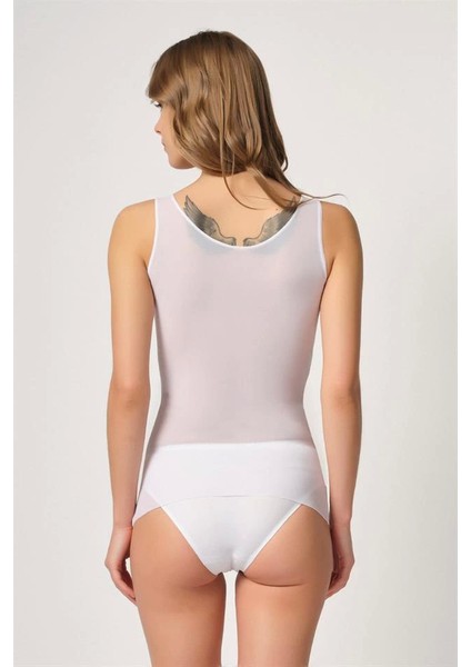 Beyaz Emay 2938 Sırtı Tül Karyokalı Destekli Atlet Korse fiyatları