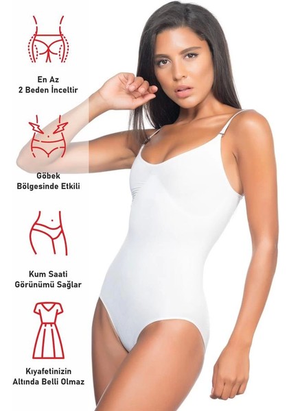 Beyaz Emay 2072 Ince Body Korse fırsatları