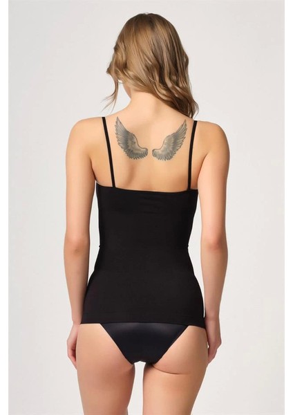 Siyah Emay 5020 Ince Askılı Atlet Korse modelleri