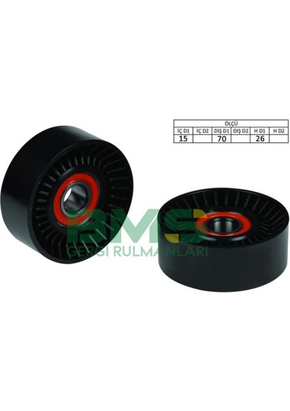 Klima Kompresörü Gergi Rulmani Bmw 1 E81 - E82 - E87 - E88 - Bmw 3 E46 - E90 - E91 -Bmw 5 E60 18051