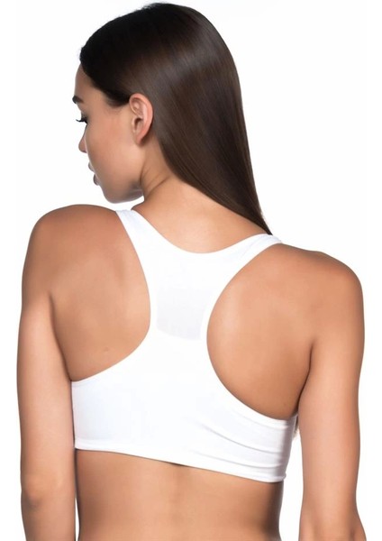 Beyaz Emay 4025 Pedli Sporcu Sütyen Korse fiyatları