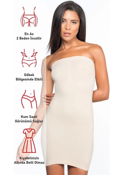 Ten Emay 5065 Straplez Elbise Korse fırsatları