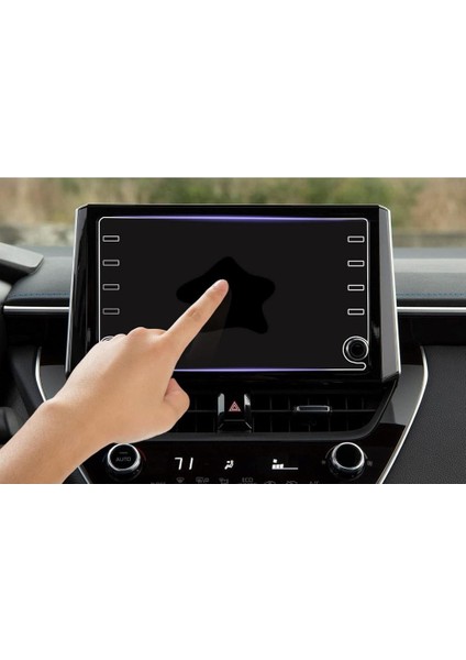Toyota Hilux 8 Inç Mat Ekran Koruyucu Navigasyon Şeffaf modelleri