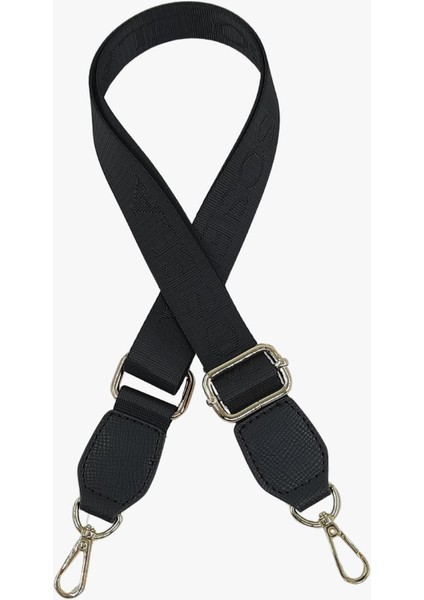 99-90003 Siyah 3 cm Kolon Gold Askı Çanta Aksesuarı