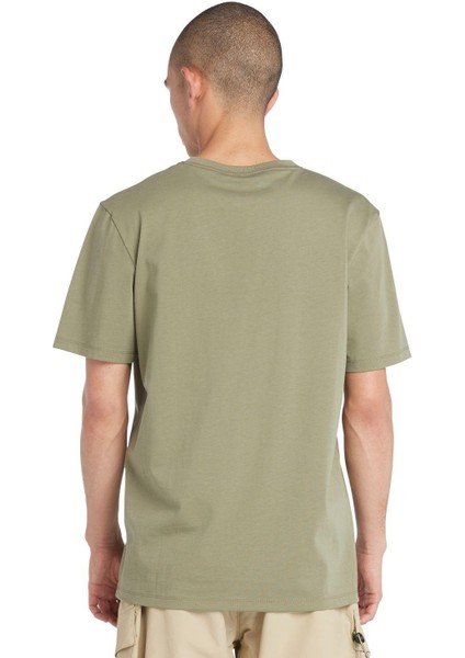 Camo Tree Logo Short Sleeve Tee Erkek T-Shirt TB0A5UP35901