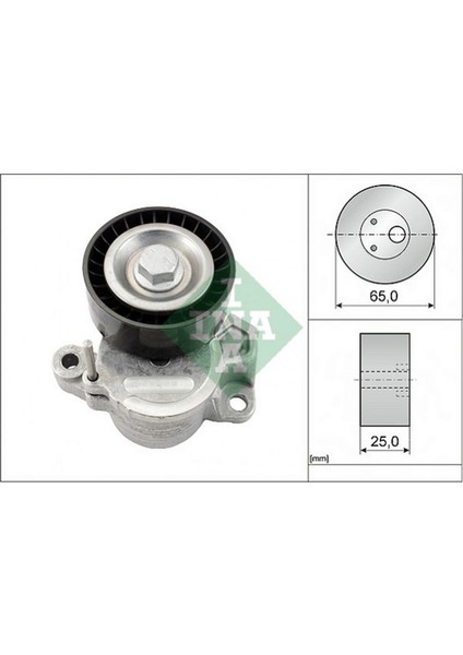 Alternatör Gergi Kütüğü Polo-Fabia-Ibiza 14 1.4 Tdi Cusa-Cusb-Cyzb-Suta-Cyza 18051