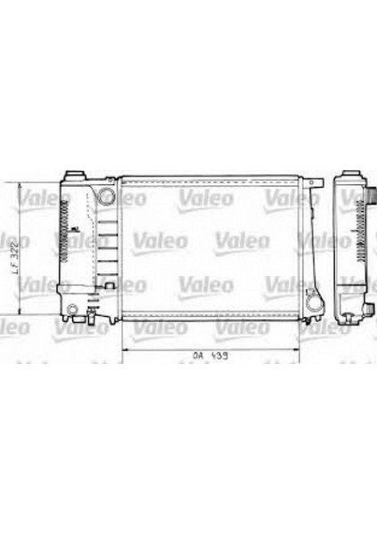 Motor Su Radyatoru Bmw E30 E36 M30 M43 M44 M52 M20 M50 18051