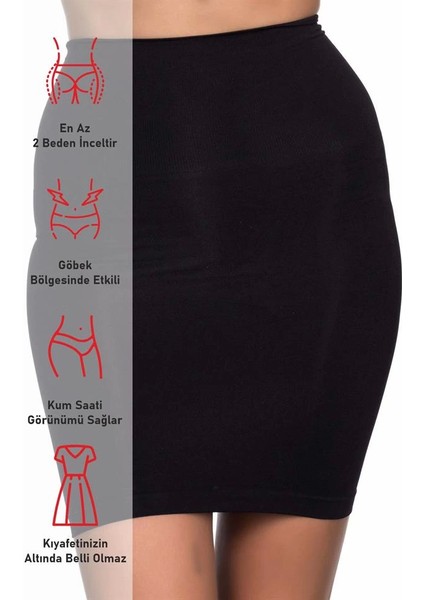 Siyah Emay 2050 Külotlu Jüpon Korse fırsatları