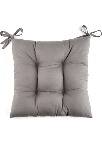 Soft Carre Sandalye Minderi - Gri - 40X40 cm modelleri